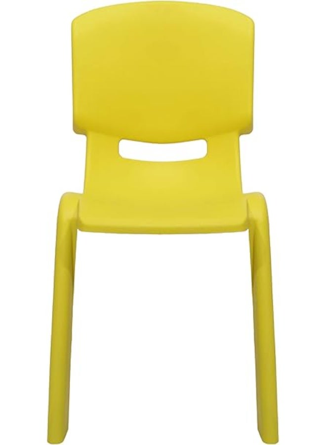 خورشيد للبلاستيك كرسي سمايل وسط من خورشيد بلاست للبلاستيك - أصفر - Image 1